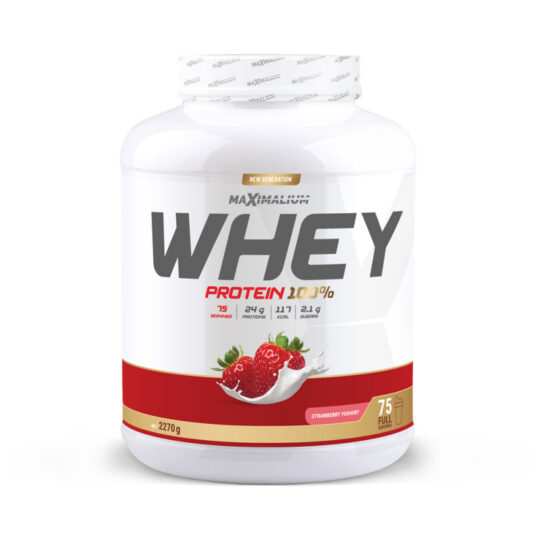 Maximalium Whey Protein Jagoda 2270g Shrink