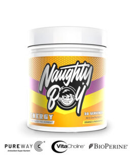 Naughty Boy Energy 390g Orange Passion Fruit