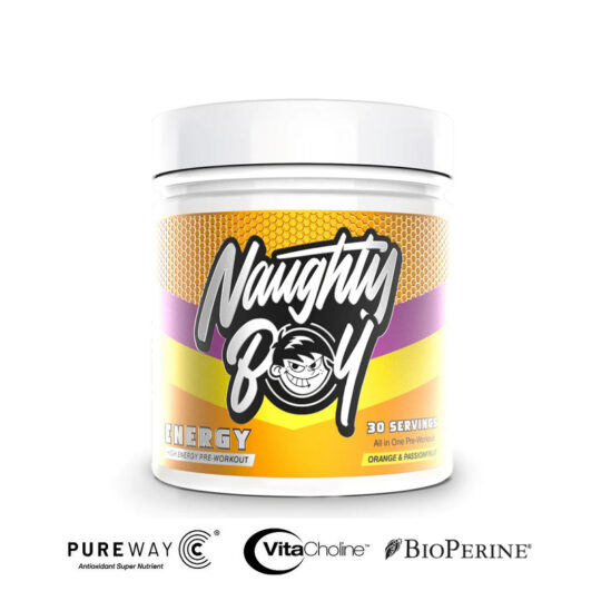 Naughty Boy Energy 390g Orange Passion Fruit