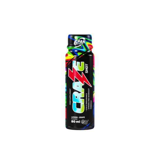 6pac Craze 80ml Shot