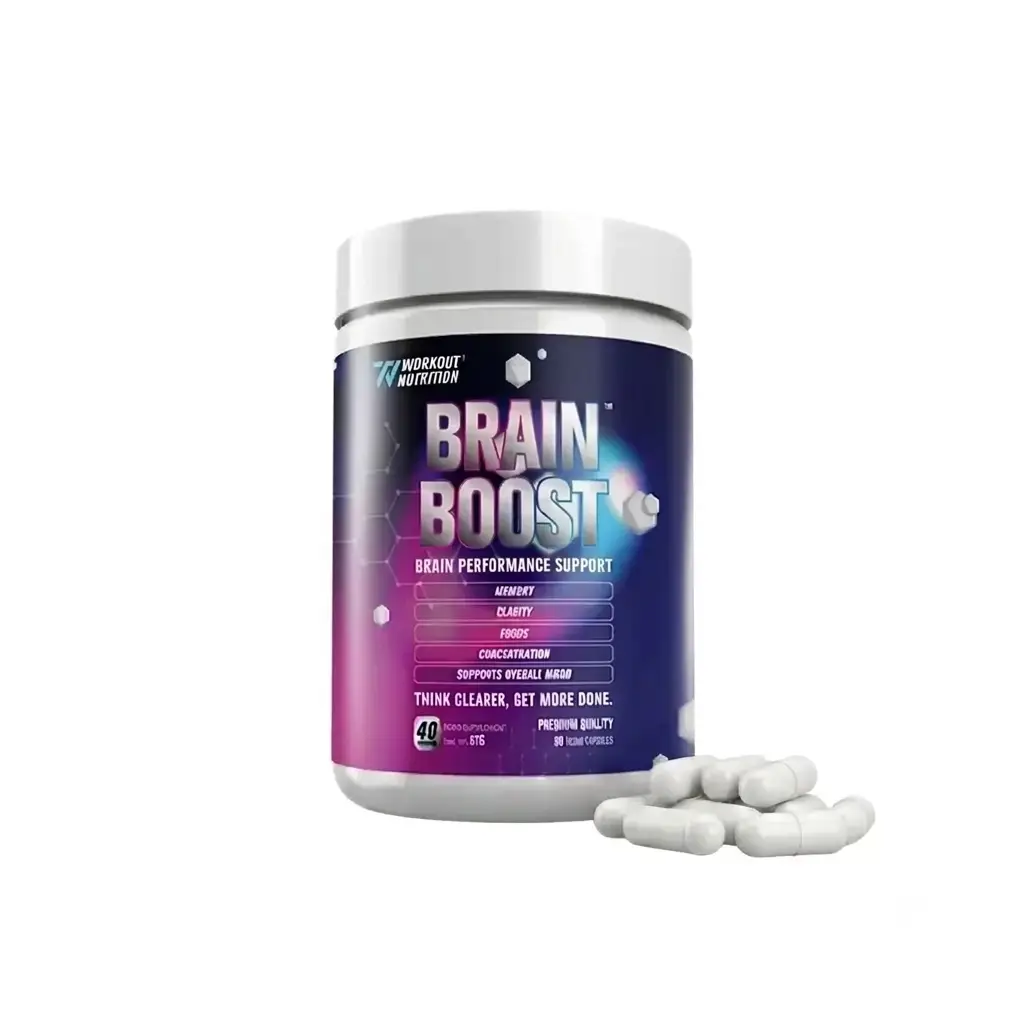 BRAIN BOOST 80 vegan caps 1 BRAIN BOOST 80 vegan caps