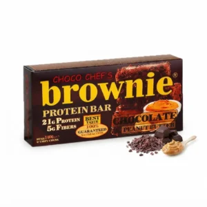 BROWNIE PROTEIN BAR  100gr ČOKOLADA & KIKIRIKI PUTER
