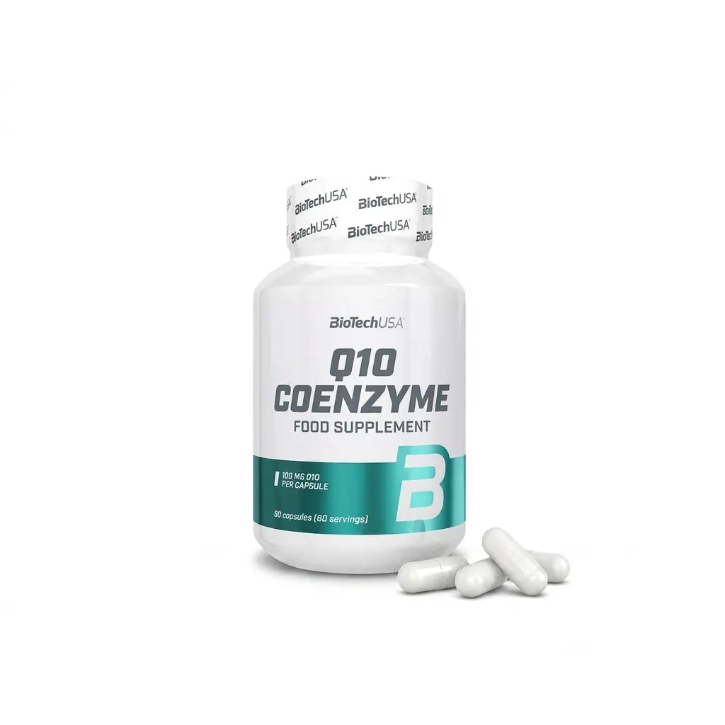 CoQ10 100mg 60kap 1 CoQ10 100mg 60kap – prednja strana pakovanja