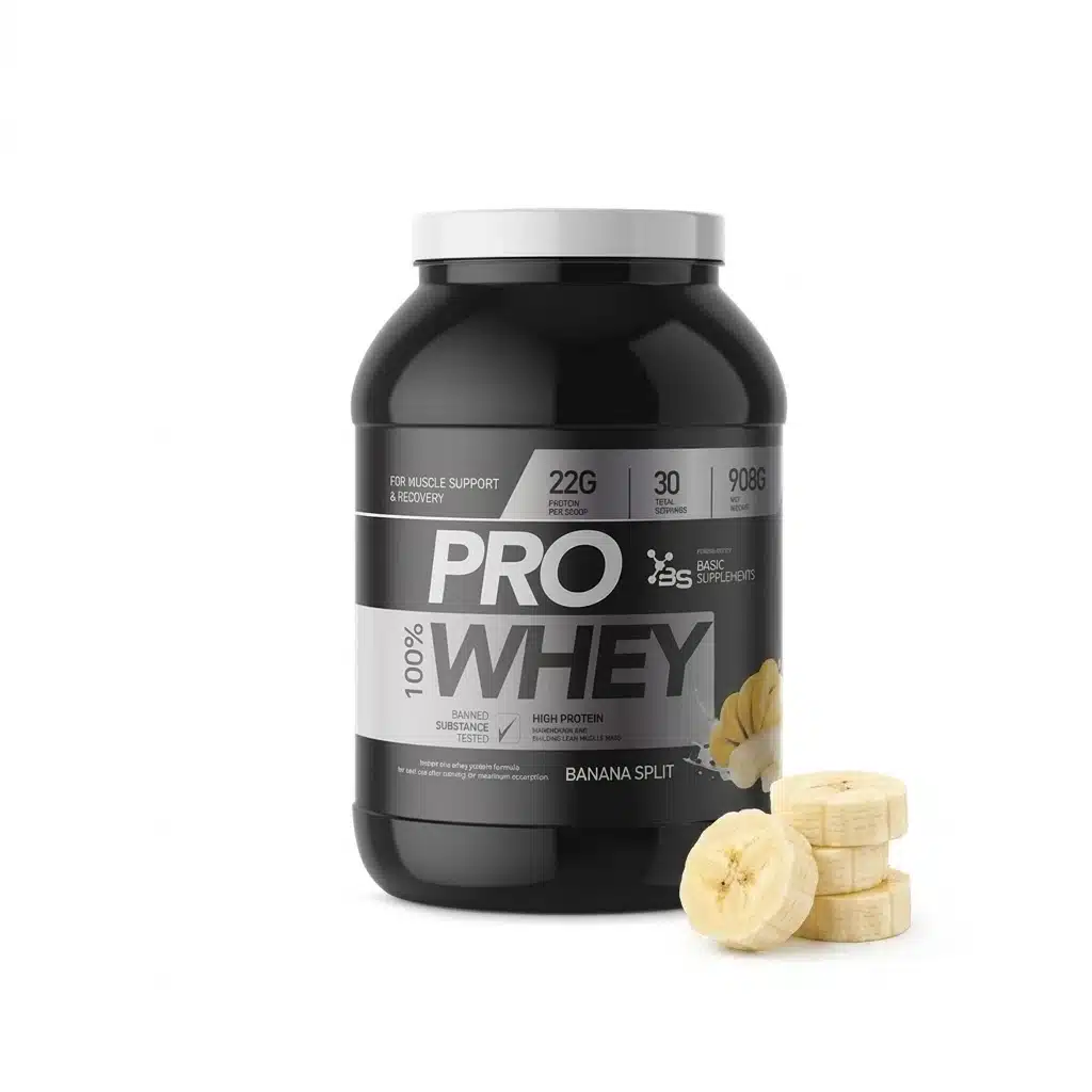Pro Whey 908g 4 Pro Whey 908g – prednja strana pakovanja