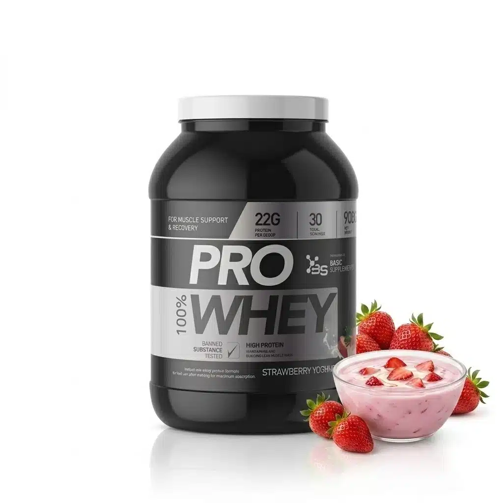 Pro Whey 908g 2 Pro Whey 908g – prednja strana pakovanja