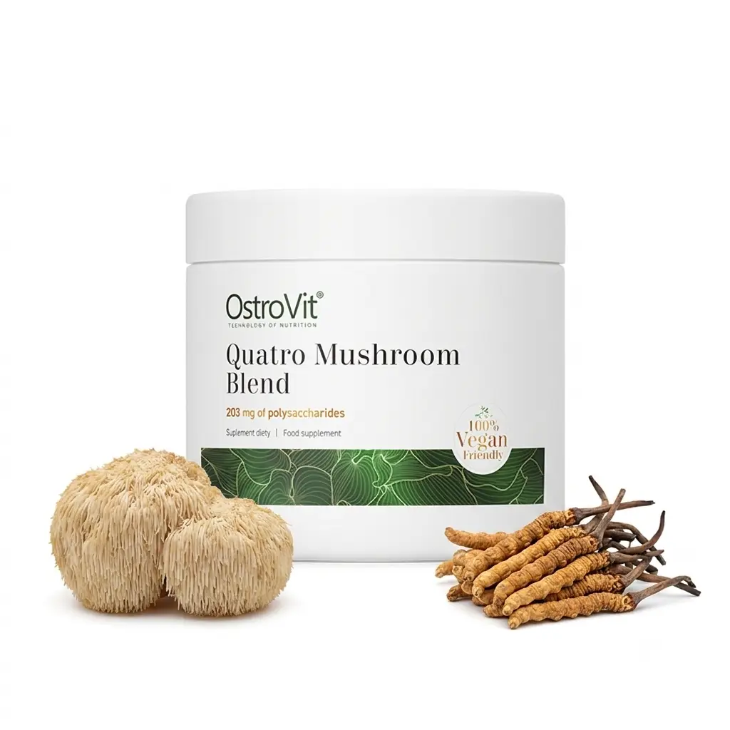 Quatro Mushroom Blend Powder Vege - 100 g 1 Quatro Mushroom Blend Powder Vege - 100 g