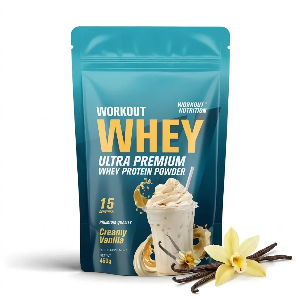 WORKOUT WHEY PROTEIN 450g Creamy Vanilla 1 Workout Whey Protein 450 g ukus kremasta vanila