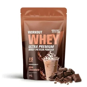 Pocetna 12 WORKOUT WHEY PROTEIN 450g Milk Chocolate