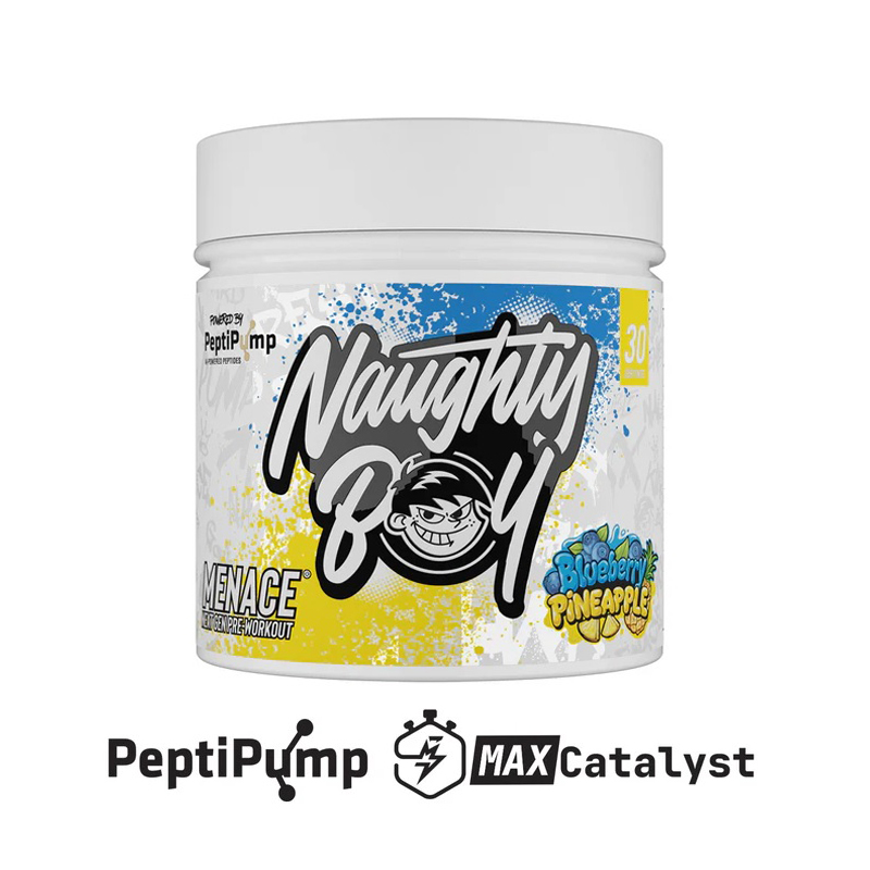 Menace® V2 Pre-Workout 420g Blueberry Pineapple 1 Menace® V2 Pre-Workout 420g Blueberry Pineapple