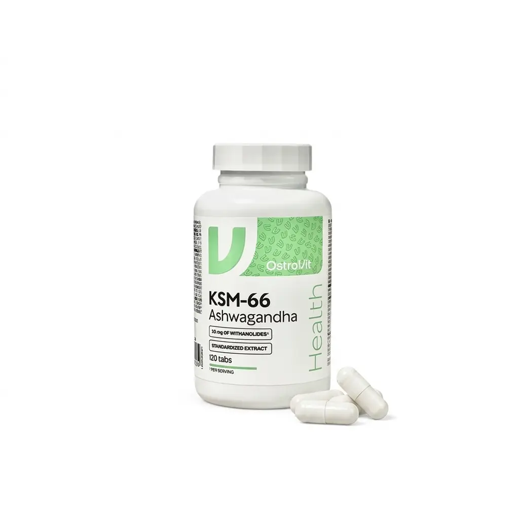 Ashwagandha KSM-66 Vege - 120 tableta 1 Ashwagandha KSM-66 Vege - 120 tableta