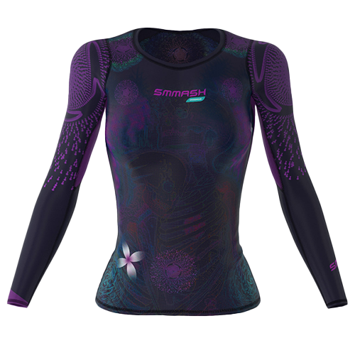 Woman Compression Top Long - WONDERLAND 1 Woman Compression Top Long - WONDERLAND