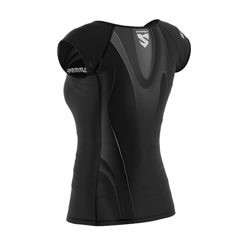 Woman Compression Top short - BUBBLE 4 Woman Compression Top short - BUBBLE - Slika 4