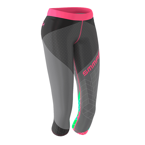 Woman 3/4 Leggings - GO CANDY NEON 2 Woman 3/4 Leggings - GO CANDY NEON - Slika 2