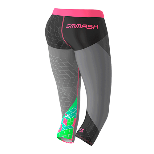 Woman 3/4 Leggings - GO CANDY NEON 4 Woman 3/4 Leggings - GO CANDY NEON - Slika 4