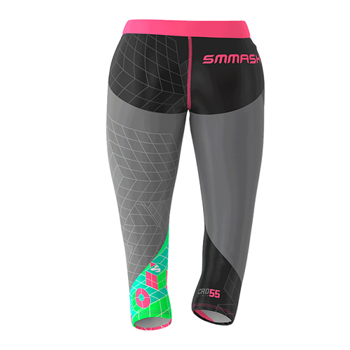 Woman 3/4 Leggings - GO CANDY NEON 5 Woman 3/4 Leggings - GO CANDY NEON - Slika 5