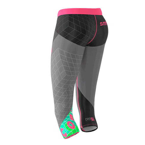 Woman 3/4 Leggings - GO CANDY NEON 6 Woman 3/4 Leggings - GO CANDY NEON - Slika 6