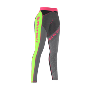 Woman Leggings Long- GO CANDY NEON