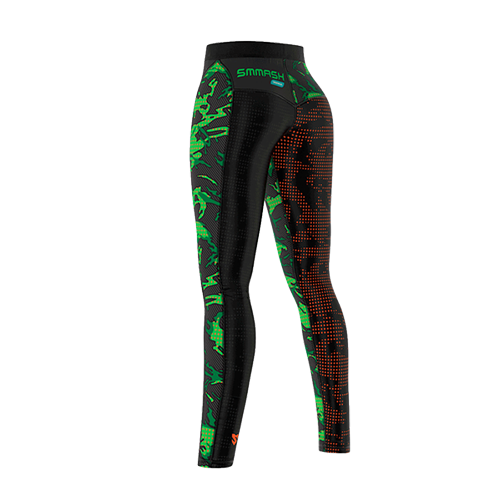 Woman Leggings Long -MILITARY 5 Woman Leggings Long -MILITARY - Slika 5