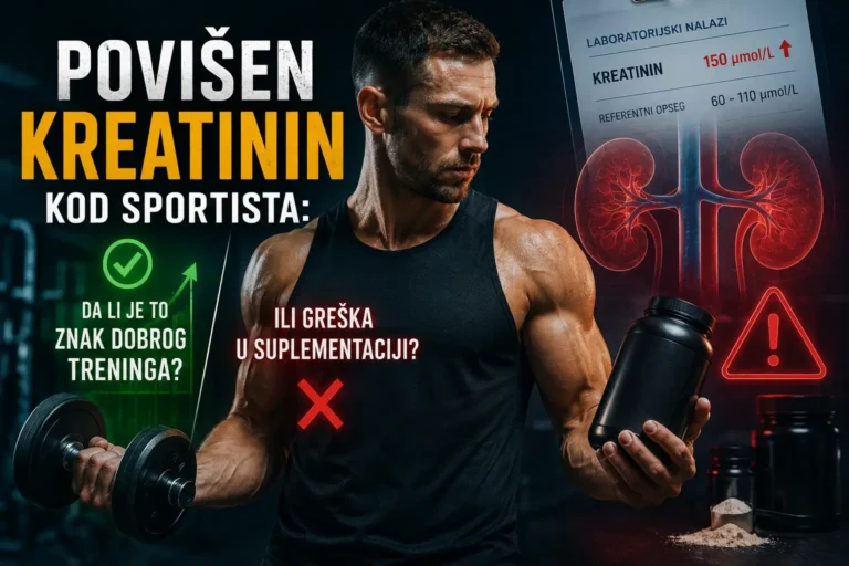 Povišen kreatinin u krvi kod sportista: kada treba da se brinete, a kada ne 24 Povišen kreatinin kod sportista