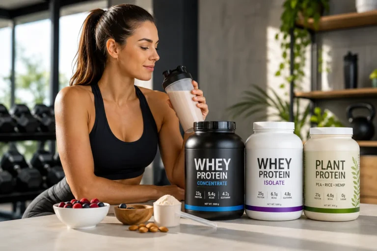 Proteini za žene — izbor whey koncentrata, izolata i biljnog proteina prema cilju